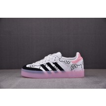 Hello Kitty凯蒂猫 x Ad Originals 2.0 女款 白黑粉 ID7295 아디다스