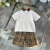 AB 아동복 버버리 폴라티 골프 스타일 팬츠 세트 burberry