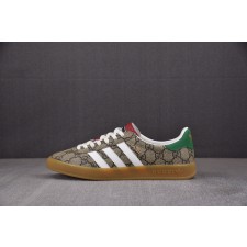 【NEW R】Adidas x Gucci Gazelle 乌木色 아디다스 구찌