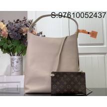 [88factory] 루이비통 로우 키 호보 MM 라임스톤 M25022 31*35*18cm 