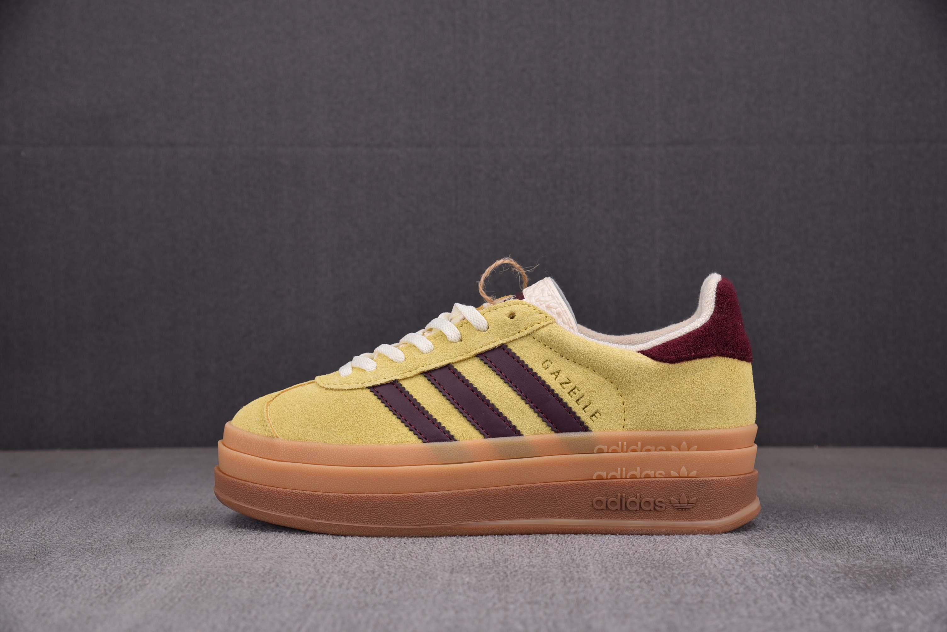 【纯原】Ad Originals Gazelle BOLD W 黄色 IF5937 아디다스