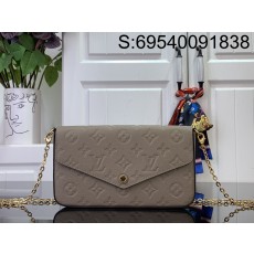 [88factory] 루이비통 펠리시 포쉐트 모노그램 앙프렝뜨 투르텔 베이지 M68697 21*12*3cm 