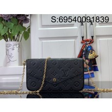 [88factory] 루이비통 펠리시 포쉐트 모노그램 앙프렝뜨 블랙 M64064 21*12*3cm 