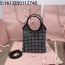[JHL] 미우미우 아이비 큐빅 백 5BA281 20*24cm 블랙 