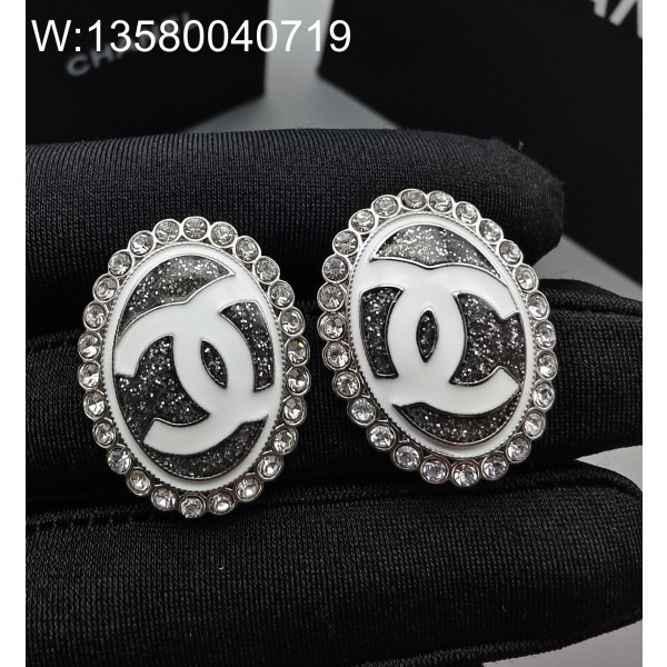 AGG 샤넬 불규칙 CC로고 큐빅...