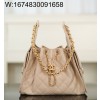 [JD] 샤넬 25 스몰 핸드백 그레인드 카프스킨 골드 메탈 베이지 30*26*14cm