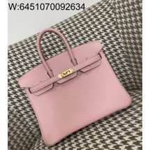 [장인의집,심안공장] 에르메스 버킨 25 금장 핑크 togo