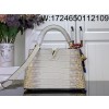 [88factory] 루이비통 카퓌신 BB 악어무늬 M94227 M48865 17.3*9*27cm