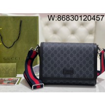 [JHL] 구찌 GG 크로스바디백 블랙 슈프림 771167 20*27*8cm