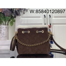 [88factory] 루이비통 벨라 스웨이드 M26684 다크 브라운 22*14*19cm
