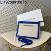 [dxg] 발렌시아가 캔버스 포쉐트 크로스백 26*19*5cm 블루