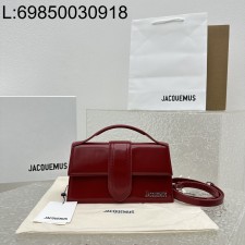 [카타공장, kata공장] 자크뮈스 밤비노 크로스바디 플랩백 레드 24*13*7cm 은장 KBZ