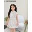 [AC아동복] 펜디 말 프린트 올 오버 원피스 화이트