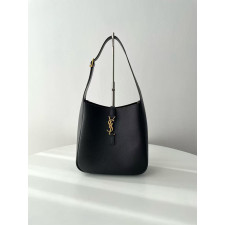 [블랙프레임] 생로랑 그레인 가죽 소재 소몰 5 A 7 713938 22*9.5*21.5cm 블랙 골드