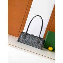 [리미티드] 고야드 봉보니에르 레더 숄더백 그레이 30*10.5*12cm