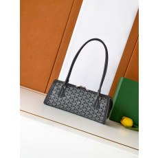 [리미티드] 고야드 봉보니에르 레더 숄더백 그레이 30*10.5*12cm