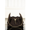 [JD] 샤넬 25백 미니 스웨이드 브라운 20*22*12.5cm