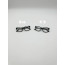 [조지셀러] Saint Laurent 생로랑 SL482 미니 버터플라이 블랙 아세테이트 안경테