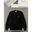 TJ공장 디올 네잎클로버 자수 울 니트 블랙